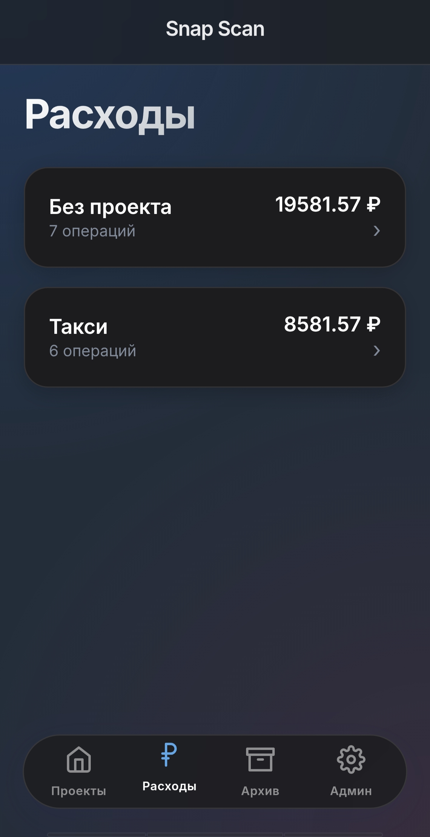 SnapScan - Анализатор чеков — скриншот 2
